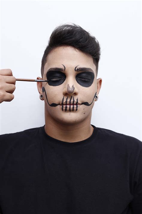 maquiagem halloween masculina